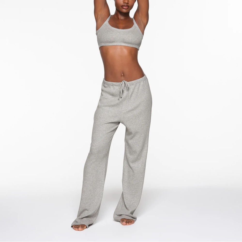Skims Waffle Lounge Pants Size Small S NWT